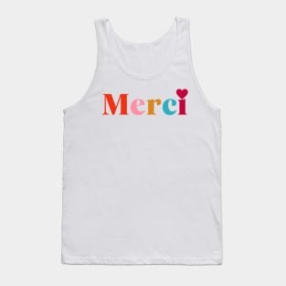 Merci Heart Tank Top